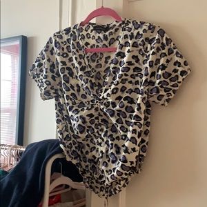 Cheetah print top